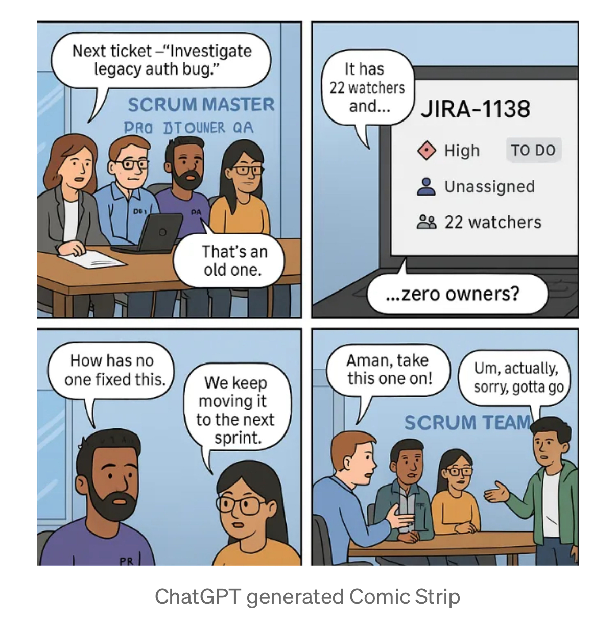 Who Owns JIRA-1138? (Definitely Not Me)