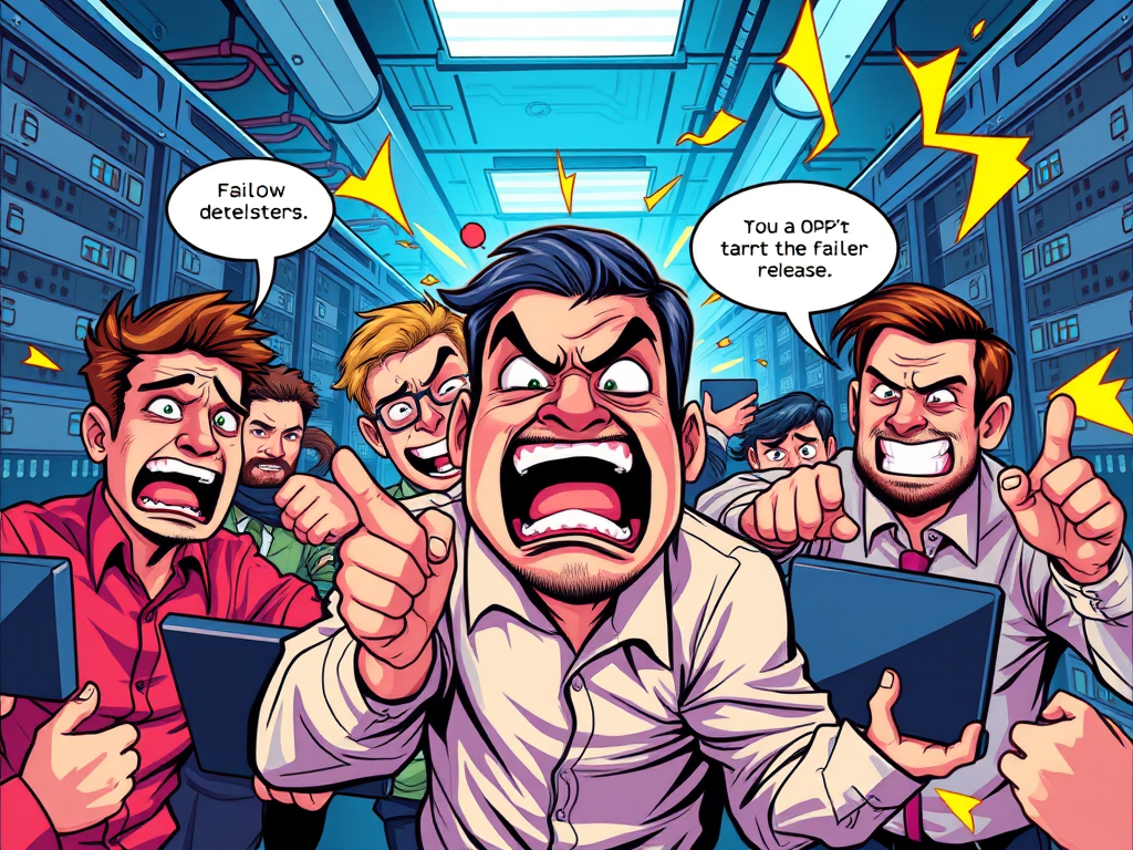 Dev & Ops Working in Silos: Blame Game -A Workplace Story